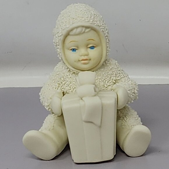 Snowbabies‎ Porcelain Figurine With Box By Department 56 Holiday Christmas - Picture 2 of 11